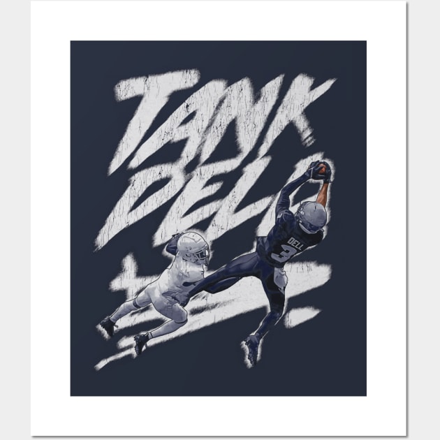Tank Dell Houston Player Name Wall Art by ClarityMacaws